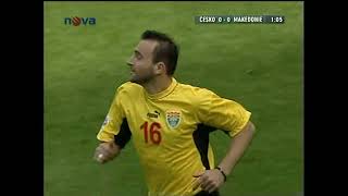 Fotbal Česká republika  Makedonie  61   8 6 2005  Kvalifikace MS 2006  FULL MATCH [upl. by Josi]