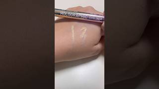 Swiss beauty eyeliner  Swiss beauty holographic eyeliner swissbeauty viralvideo [upl. by Yhtorod]