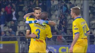 HIGHLIGHTS FROSINONESPAL 21 11a GIORNATA SERIE B 20162017 [upl. by Durwyn394]