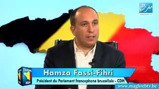 Hamza FassiFihri amp Loubna Azghoud CDH  Elections 2014  Maghreb TV [upl. by Gamaliel]