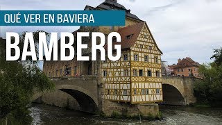 Qué ver en Baviera  Bamberg Patrimonio de la Humanidad [upl. by Mcwherter]