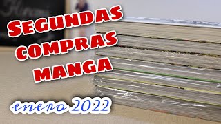 📖Segundas COMPRAS MANGA  Enero 2022 [upl. by Cyb775]