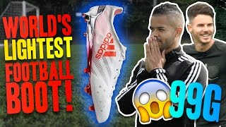 THE WORLDS LIGHTEST FOOTBALL BOOT [upl. by Cocke652]