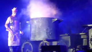 Rammstein  Mein Teil Live Birmingham LG Arena NEC 25022012 [upl. by Burdett]