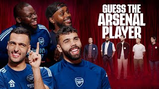 GUESS THE ARSENAL PLAYER  David Raya Mikel Merino Sharky amp Frimmy  Episode 6 [upl. by Gladys695]