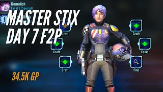 Day 7 Free To Play  Master Stix  SWGOH 2024 [upl. by Ignaz]