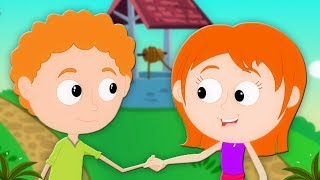 Jack y Jill  canción para niños  poema para niños  Jack And Jill  Nursery Rhyme  Preschool Kids [upl. by Auqeenwahs]