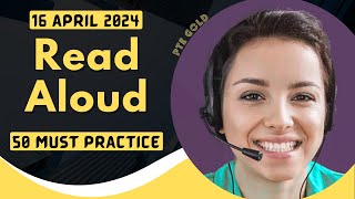 PTE Read Aloud  APRIL 2024  MUST PRACTICE [upl. by Ai60]