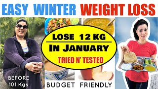 Easy Winter Weight Loss Diet Plan  100 Effective Diet Plan For Weight Loss In Hindi [upl. by Sanfo]