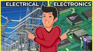 ELECTRICAL vs ELECTRONICS Engineering  Whats the Difference [upl. by Ivar281]