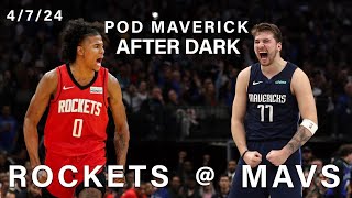 Mavericks vs Rockets Recap Kyrie Irvings 48 points helps shock Houston in overtime [upl. by Leidag]