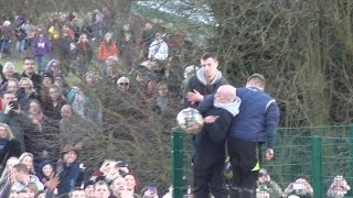 Ashbourne Shrovetide Football 2015 Tuesday 17th February  Part 4 [upl. by Adia913]