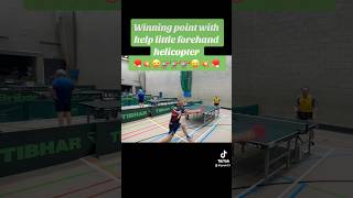 Veterans Masters Norwich  thebest forehandwinner subscribe pingpong youtubeshorts veterans [upl. by Sirronal]