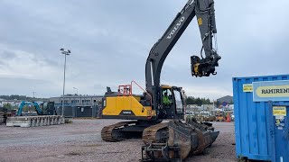 Köp Grävmaskin Volvo EC250E med redskap och Makin 3D på Klaravik [upl. by Aufa]