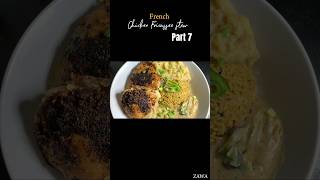 Part 7 of making French chicken Fricassee recipe frenchchic frenchcheese frenchchef fricasse [upl. by Acinomahs]