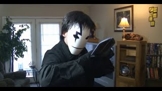 DIY Black Reaper Mask amp Knife from Darker than Black [upl. by Nylarej]