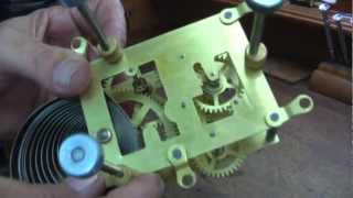 Repairing Ansonia Clock Movement OC Clock Repair [upl. by Malachi]