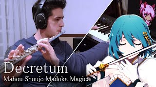 Madoka Magica OST  Decretum Flute  Piano  Guitar [upl. by Uyr]