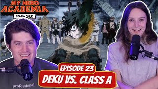 DEKU VS CLASS A  My Hero Academia Season 6 Wife Reaction  Ep 6x23 “Deku Vs Class A” [upl. by Vescuso]