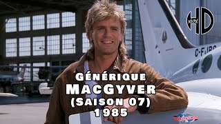 Générique de MacGyver Saison 07  1985  HD [upl. by Lissa]