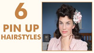 Vintage Hairstyling A WHOLE WEEK of styles [upl. by Eivad]