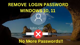 Cancel Login Password Windows 10  Delete Windows 10 Login Password  Disable Password Sign In 2024 [upl. by Ebert]