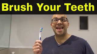 How To Brush Your Teeth With Baking SodaFull Tutorial [upl. by Annavas]