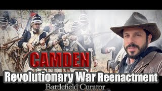 Camden Reenactment Revolutionary War Battle and Event Footage 2023 [upl. by Nash]