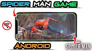 SPIDER MAN GAME PLAY ANDROID 🤯 OPEN WOLD GAME SPIDER MAN GAME 🎮 FOR ANDROID 😱 spiderman [upl. by Eerac218]