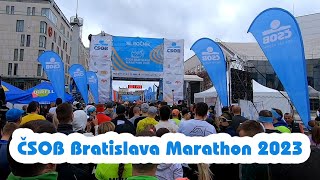 ČSOB Bratislava Marathon 2023 [upl. by Notnilk]