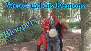 Dabbing and Squeaking ╯°□°）╯︵ ┻━┻  BTS and Bloopers  CMV Victor and his Demons [upl. by Ggerc]