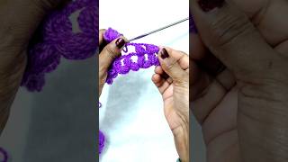 A beautiful Crochet design for beginners 😻crochet yt design wool handmade handwork share diy [upl. by Kemppe]