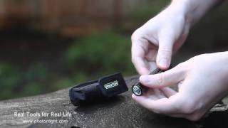 Proton Pro  A look at Photons powerful singleAA handheld flashlight [upl. by Faline]