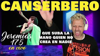 ✅ CANSERBERO EN VIVO ▶️ JEREMIAS 175  TAN GENIAL COMO EN ESTUDIO  REACCIONANDO [upl. by Johan]