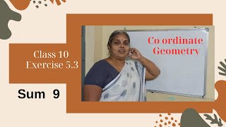 Tnpsc competitive class 10 maths coordinate geometry [upl. by Nesahc]