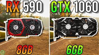 RX 590 8GB vs GTX 1060 6GB  Big Difference [upl. by Starr]