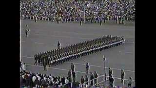 Parada Militar 1992 ChileEjército de Chile [upl. by Tresa650]