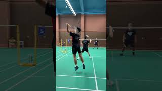 🔶Mens Doubles Badminton 🏸 Mastering  Confrontation Strategy and Killer Moves⚡ [upl. by Haneen]