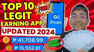 TOP 10 LEGIT AND HIGHEST EARNING APP 2024  I EARNED P41700 IN 1 APP WITH OWN PROOF GCASH amp PAYPAL [upl. by Samuele119]