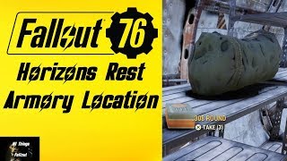 Fallout 76 Horizons Rest Armory Location [upl. by Ephraim10]