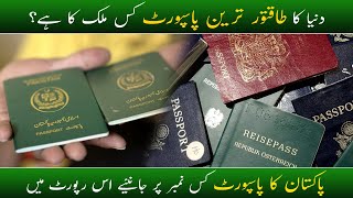 World Powerful Passport 2022  Pakistani Passport Ranking  Passport Index 2022 [upl. by Malinin768]