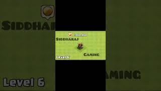 Air defence 1 to max coc youtubeshorts gaming trending viralvideo clashofclans [upl. by Lyall]