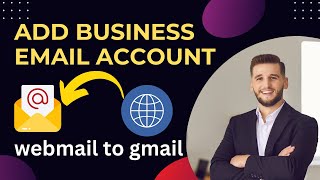 How to Add a Business Email Account To Gmail webmail to gmail configuration by 1munite problem solve [upl. by Akemaj]