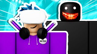 Playing Roblox VR quotHorrorquot Games POTENTIALLY WITH VIEWERS [upl. by Wagoner]