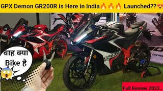 gpx demon gr200r in india🔥gpx demon gr200r launch datetop speedpriceAll Detailsgpx demon gr200r [upl. by Assiluy]