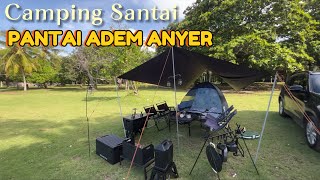 Camping Santai Di Pantai Adem Anyer  Family Camping  Campervan  Camping Ground  Banten [upl. by Limber978]