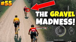 CRAZY Solo Breakaway On EPIC Gravel Stage  Pro Leader 55  Tour De France 2024 Game PS5 [upl. by Spears]