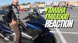 MotoRoUsa rides Yamaha tmax 500 for the first time [upl. by Murielle56]