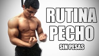 RUTINA PECHO  Masa Muscular en Pectorales con Calistenia [upl. by Byrn]