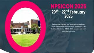 NPSICON 2025  7th National Conference of Neuropathology Society of India NPSI [upl. by Llertal598]